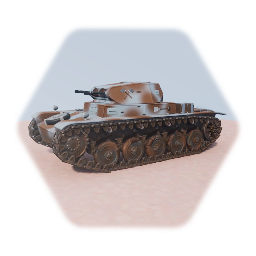 Panzer 2, Ausf C - 7th Panzer division, 1940