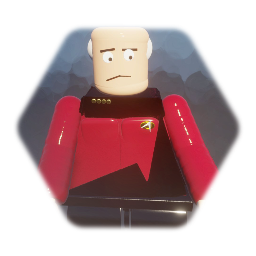 Star trek  Lego MINIFIGURE capt pickerd