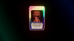 Sackboy collectable card