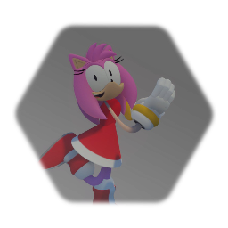 Amy Rose the Hedgehog (FHFIF Style)