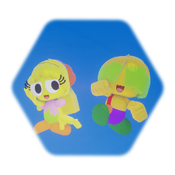 Tiff & Tuff (Kirby Anime with requisite Disney Infinity Style)