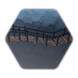 Jungle Canyon Rope Bridge