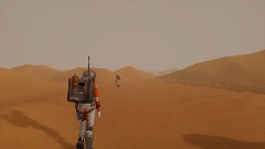 Walking on mars