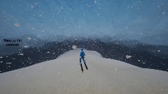 Skiing game