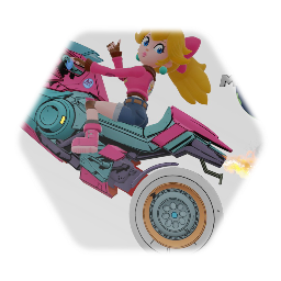 Peach - Mario Kart World Outfit