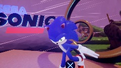 Sonic The Hedgehog The Game Start Sceen