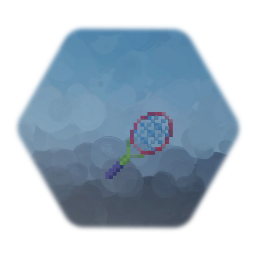 Pixel Art Tennis Racket