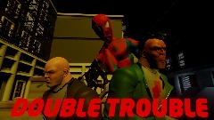 JAPANESE SPIDER-MAN IN DOUBLE TROUBLE :SHORT: