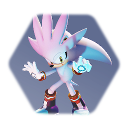 Silver The Hedgehog Animation Model