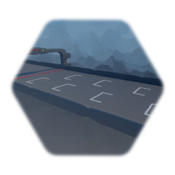 Race Track Kit - Start/Finish Line w/ Starting Grid