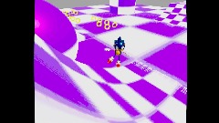 Sonic 3D blast test area.