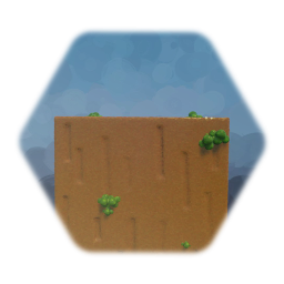 Bubbly wooden ground