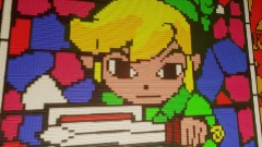 The Legend of Zelda Pixel Art Painting