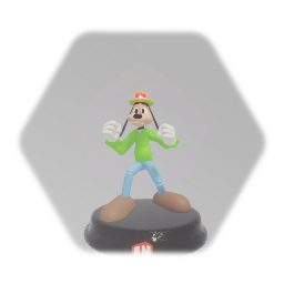 Disney Infinity Goofy premium figure blank