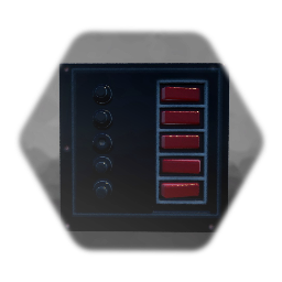 Yacht cabin switch panel