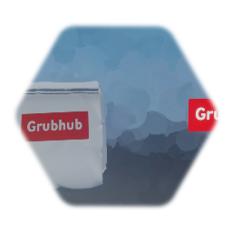 Grubhub Logo And Bag