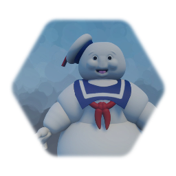 Stay Puft Marshmallow Man(work in progress)