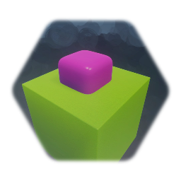 Simple Green and Pink Button