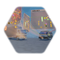 AI自動運転追跡テスト　2