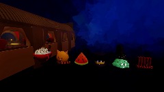 Objects on the railway