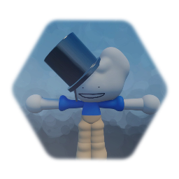 The muffin that i drew but changed alot when i made it 3D