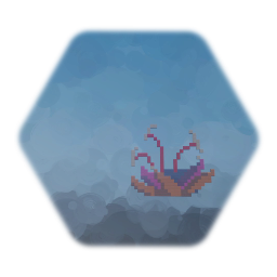 Pixel Art Alien Flora #3 (Weasel's Tooth)