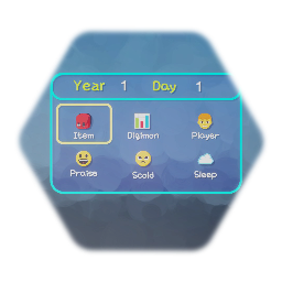 Digimon World - Menu