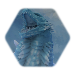 Frostbite godzilla stylized