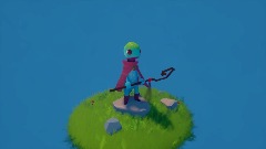 Reptile mage character