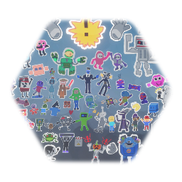 Stylised TPOD characters