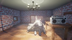 Racoognito vibing to Casanova