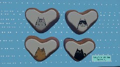 CUTE HEART COOKIES