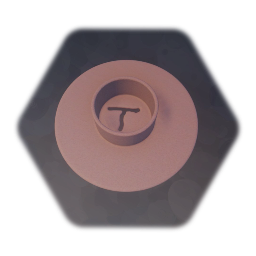 Light Cap 1:T (Alphabet)(For Changing Shape Emitted From Light)