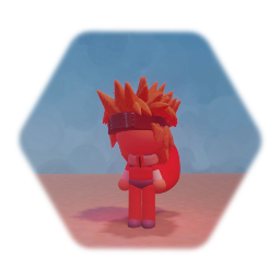 Naruto (Tailed Beast Chakra) Chibi