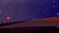 Very long stairs mario