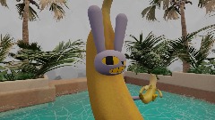 Banana in da pool