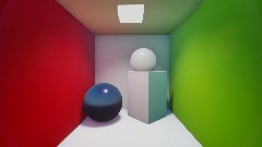 Remix of Cornell Box - fake bounce light