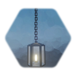 Hanging chain lamp
