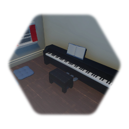 Piano room