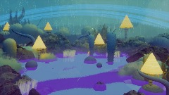 Alien Planet Scene Generator - Water