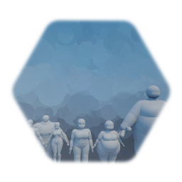 Male and Female puppet template