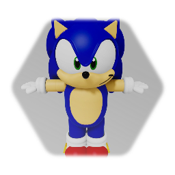 Joypolis Sonic Mascot