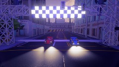 City Streets Dusk Track Remixable (circuit 2)LuciMani4