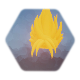 Ssj 1 goku's hair