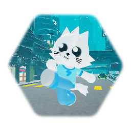 Swirl Kyatzun (NekoVolt T-Shirt)