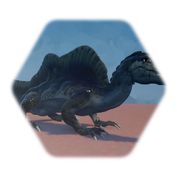 Friendly Spinosaurus
