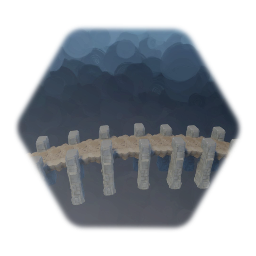 Cobblestone curved bridge fix
