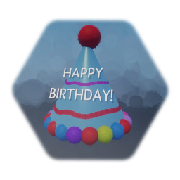 Seven's Birthday Hat (10-Minute Asset Request)