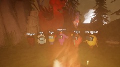 Among us X Rick and morty: Plumbus woods