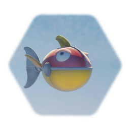 Realistic Chopper Model ( Sonic The Hedgehog)